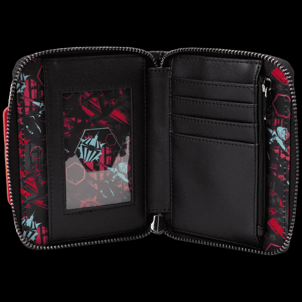 Marvel Across The Spider-Verse Lenticular Zip Around Wallet Outlet
