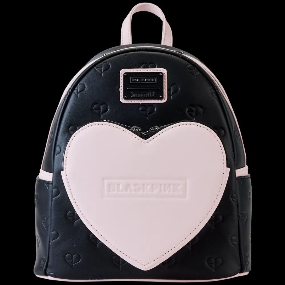 BLACKPINK All-Over Print Heart Mini Backpack New