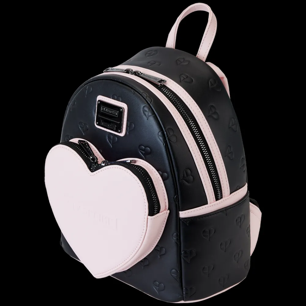 BLACKPINK All-Over Print Heart Mini Backpack New
