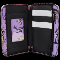 Cartoon Network Retro Collage Zip Around Wallet Outlet