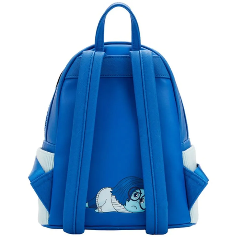 Pixar Exclusive - Inside Out Sadness Cosplay Mini Backpack New