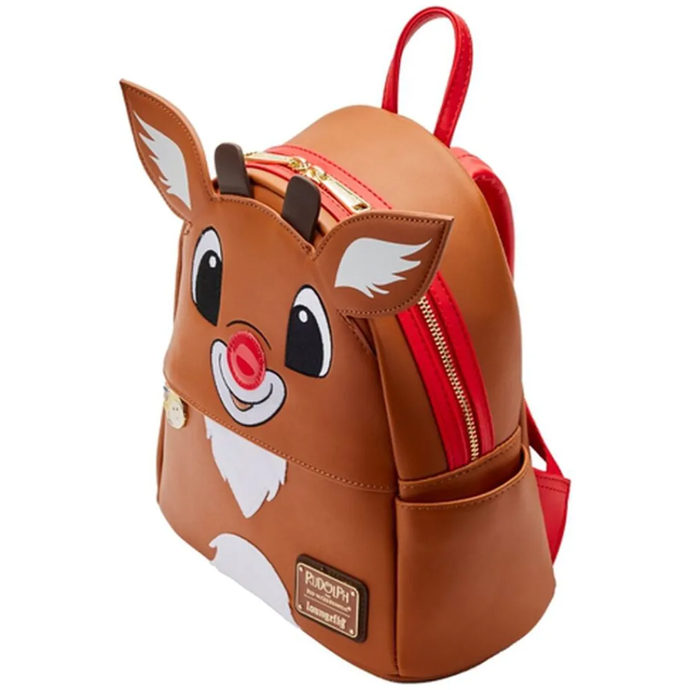Rudolph the Red-Nosed Reindeer Exclusive - Light Up Cosplay Mini Backpack Sale