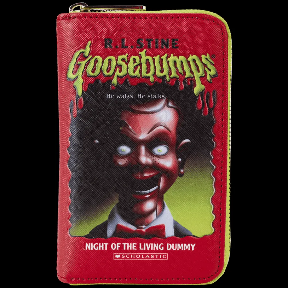 Goosebumps Night Of The Living Dummy Book Cover Zip Around Wallet Cheap