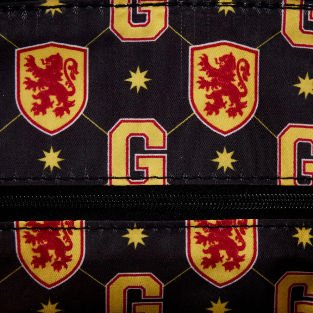 Harry Potter Gryffindor Patch Varsity Plaid Crossbody Bag Best Sale