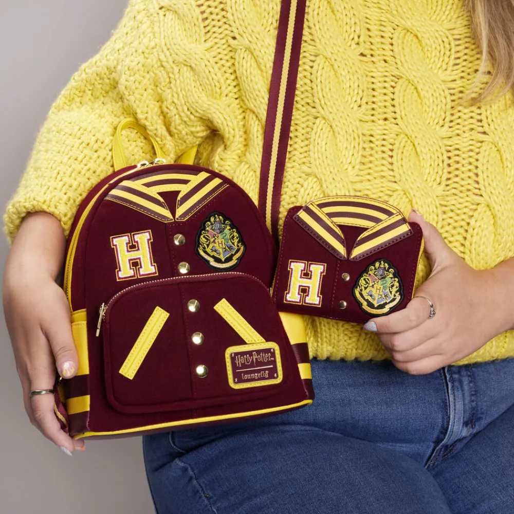 Harry Potter Hogwarts Crest Varsity Jacket Mini Backpack Clearance