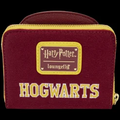 Harry Potter Hogwarts Crest Varsity Jacket Zip Around Wallet Best