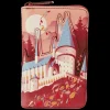 Harry Potter Hogwarts Fall Leaves Zip Around Wallet Shop
