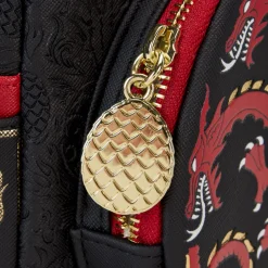 House of the Dragon All-Over Print House Targaryen Sigil Mini Backpack Store
