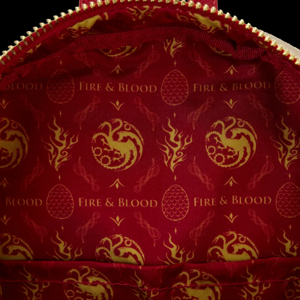 House of the Dragon All-Over Print House Targaryen Sigil Mini Backpack Store