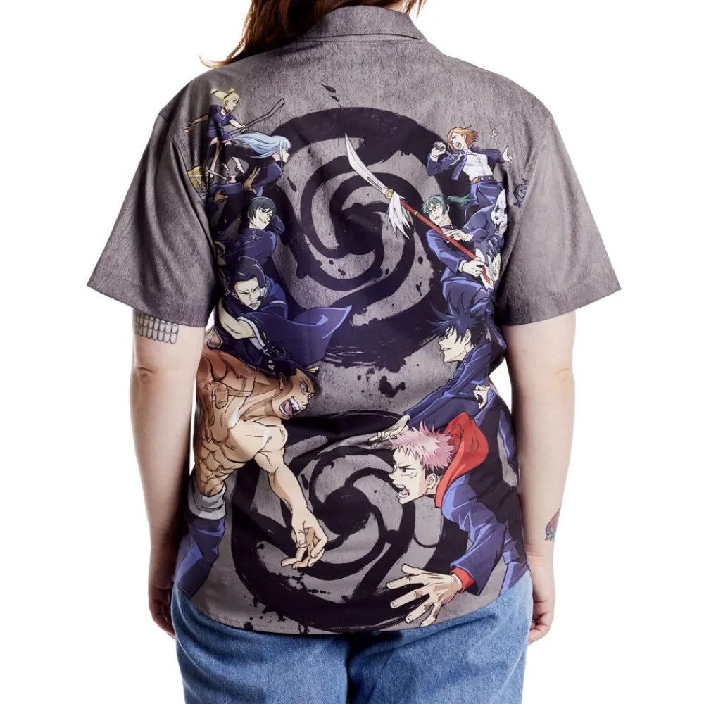 Jujutsu Kaisen Sorcerer Battle Camp Shirt Hot