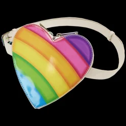 Lisa Frank Rainbow Heart Mini Backpack With Waist Bag Sale