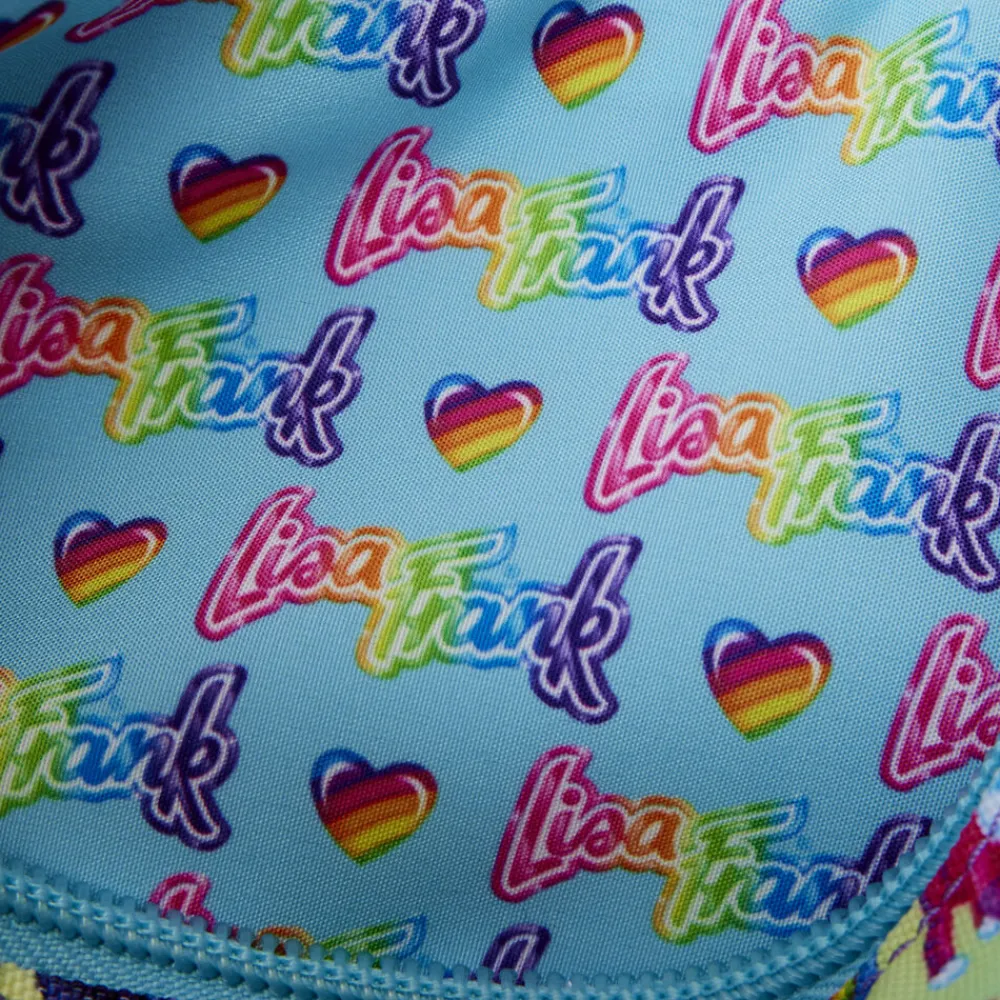 Lisa Frank Sticker All-Over Print Nylon Zipper Pouch Shop