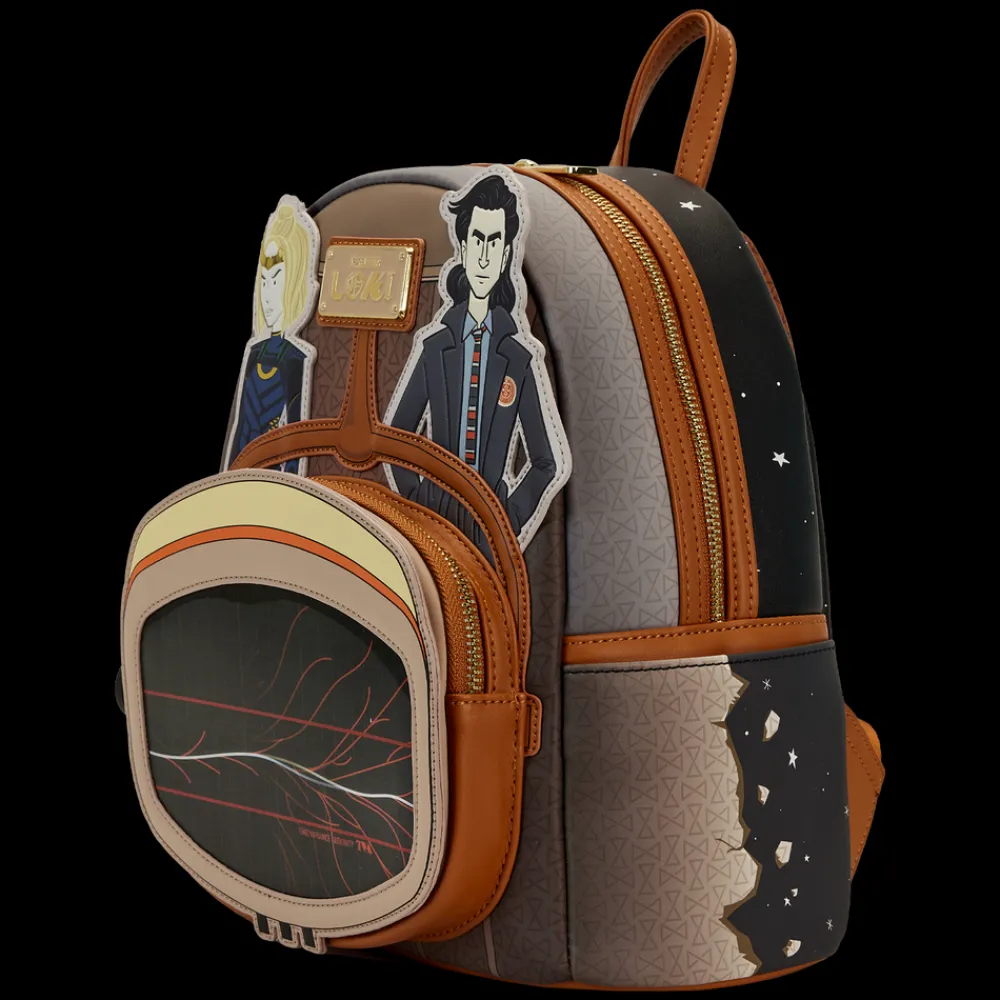 Marvel Loki Tva Multiverse Lenticular Mini Backpack Discount
