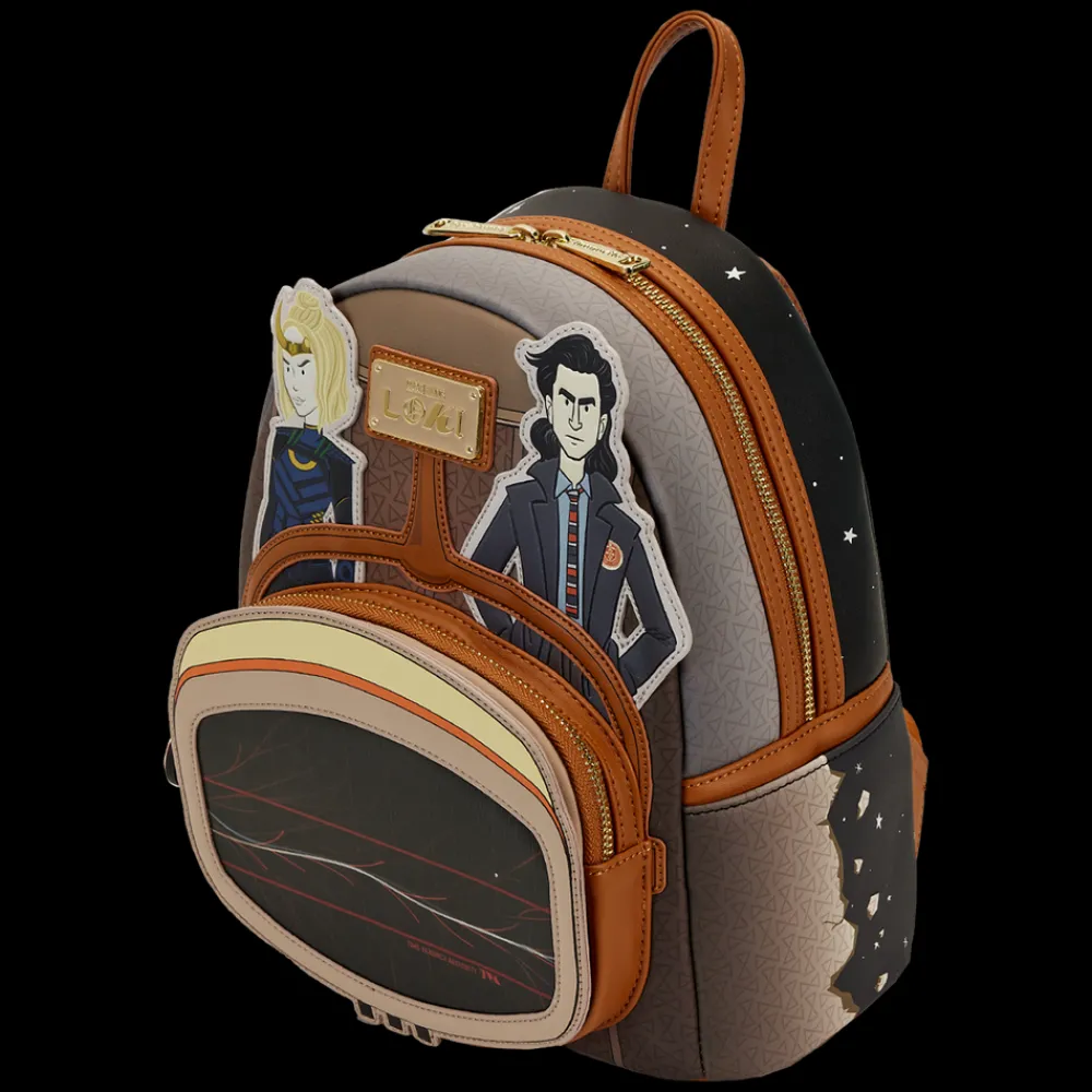 Marvel Loki Tva Multiverse Lenticular Mini Backpack Discount