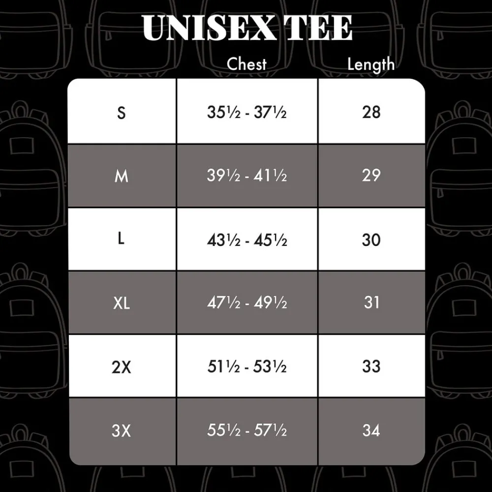 Loungefly 25Th Anniversary Logo Black Unisex Tee Hot