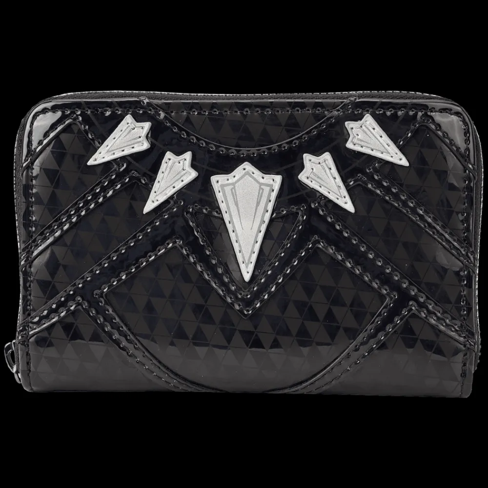 Marvel Metallic Black Panther Cosplay Zip Around Wallet Online