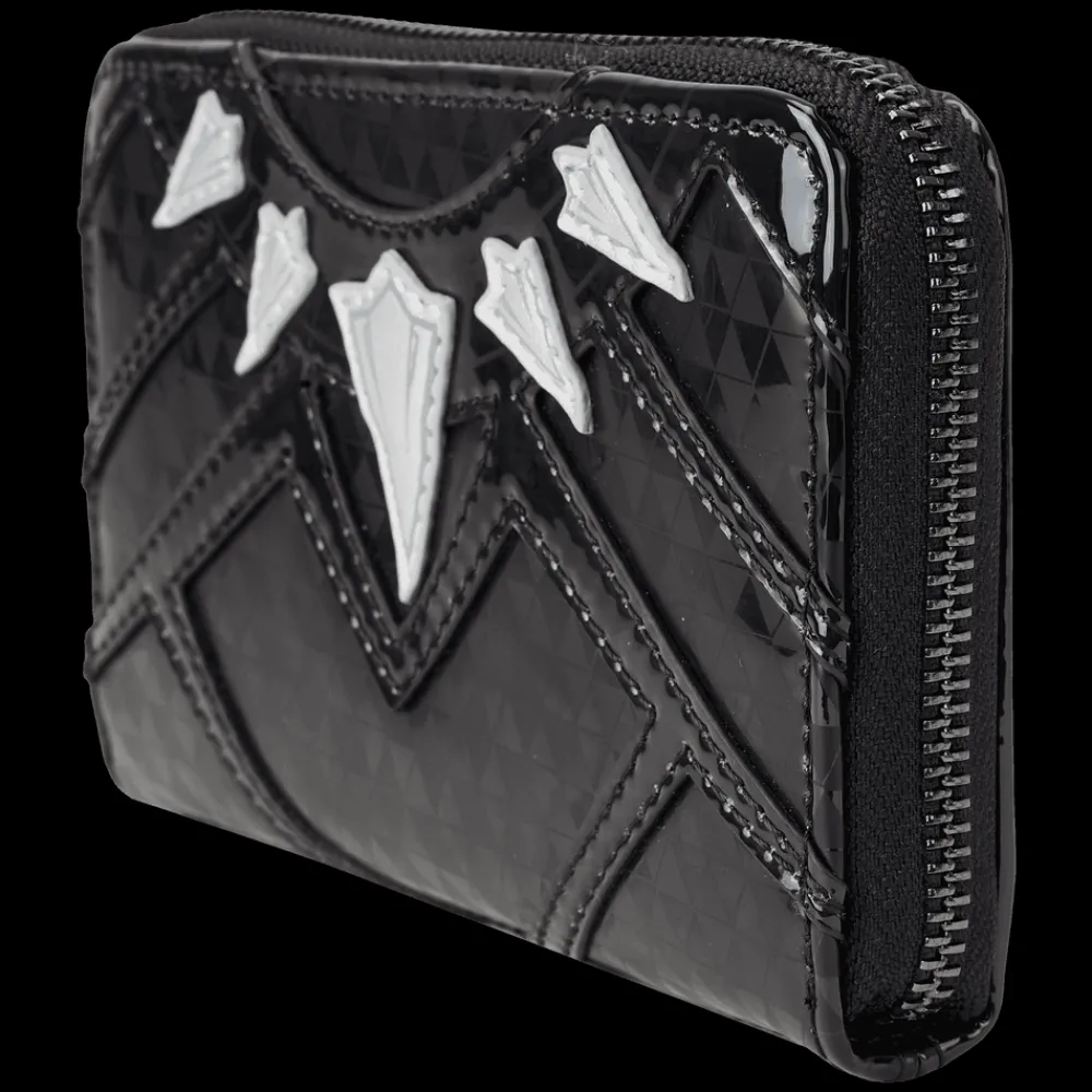 Marvel Metallic Black Panther Cosplay Zip Around Wallet Online