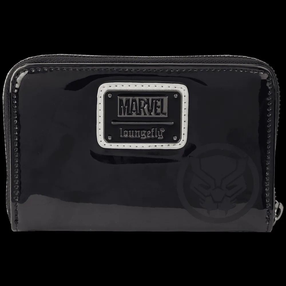Marvel Metallic Black Panther Cosplay Zip Around Wallet Online