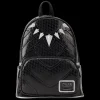 Marvel Metallic Black Panther Cosplay Mini Backpack Best Sale