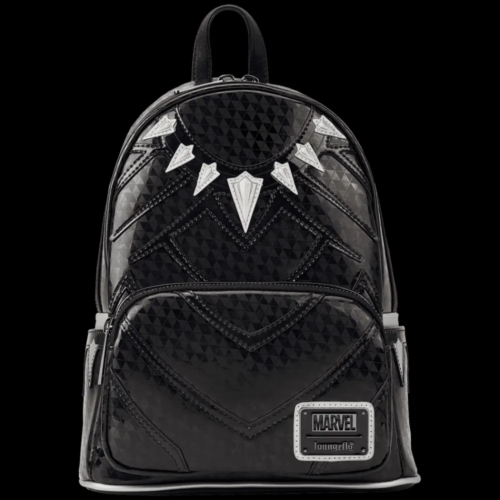 Marvel Metallic Black Panther Cosplay Mini Backpack Best Sale