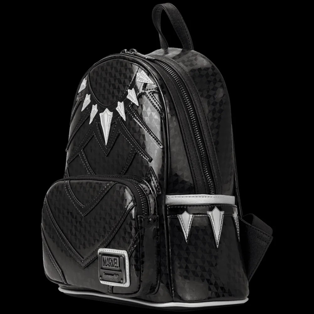Marvel Metallic Black Panther Cosplay Mini Backpack Best Sale