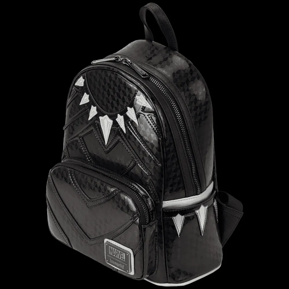 Marvel Metallic Black Panther Cosplay Mini Backpack Best Sale