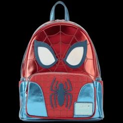 Marvel Metallic Spider-Man Cosplay Mini Backpack Fashion