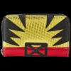 Marvel Metallic X-Men Wolverine Cosplay Zip Around Wallet New