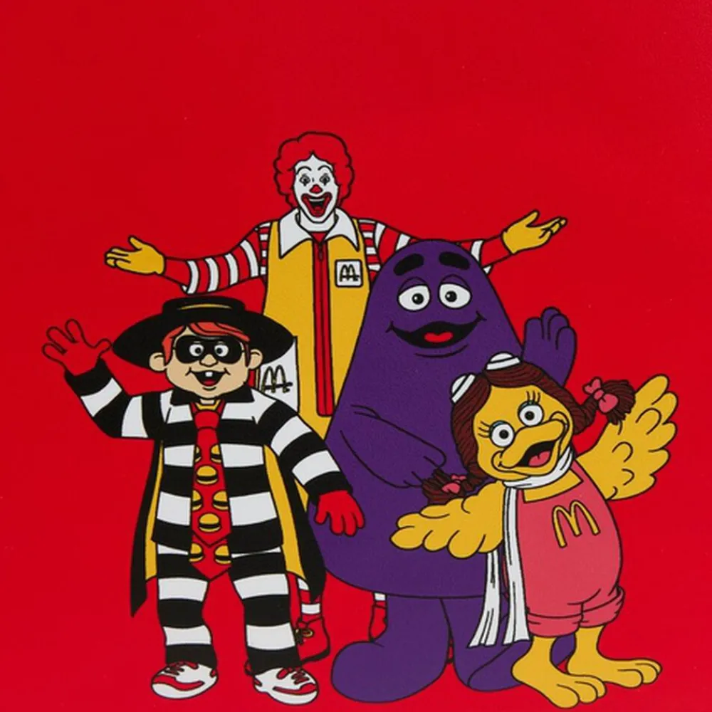 McDonald's Ronald Mcdonald Cosplay Mini Backpack Clearance