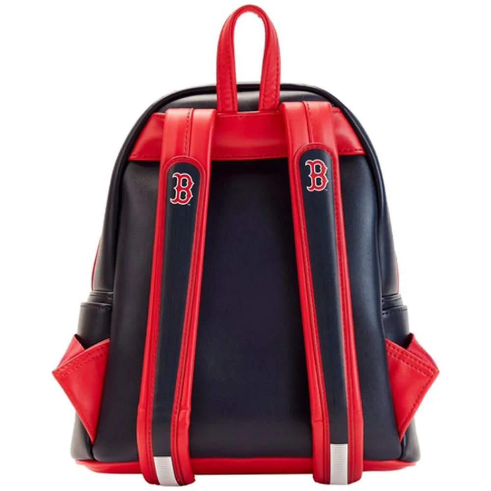 MLB Boston Red Sox Patches Mini Backpack New