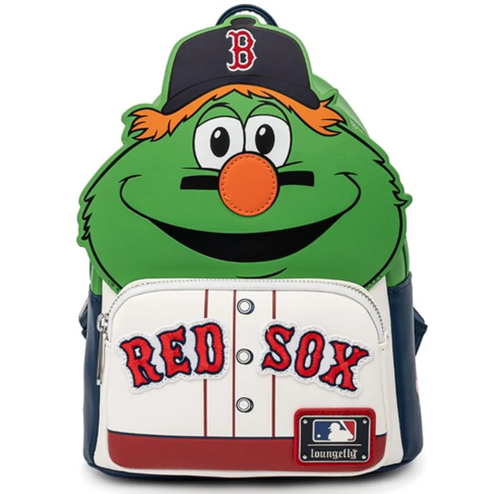 MLB Boston Red Sox Wally The Green Monster Cosplay Mini Backpack Shop