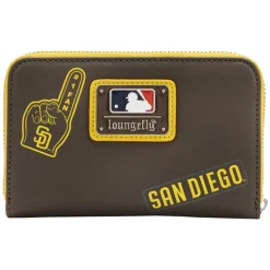 MLB Sd Padres Patches Zip Around Wallet Sale