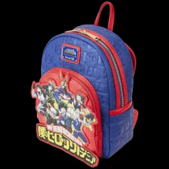 My Hero Academia Group Debossed Logo Mini Backpack Hot