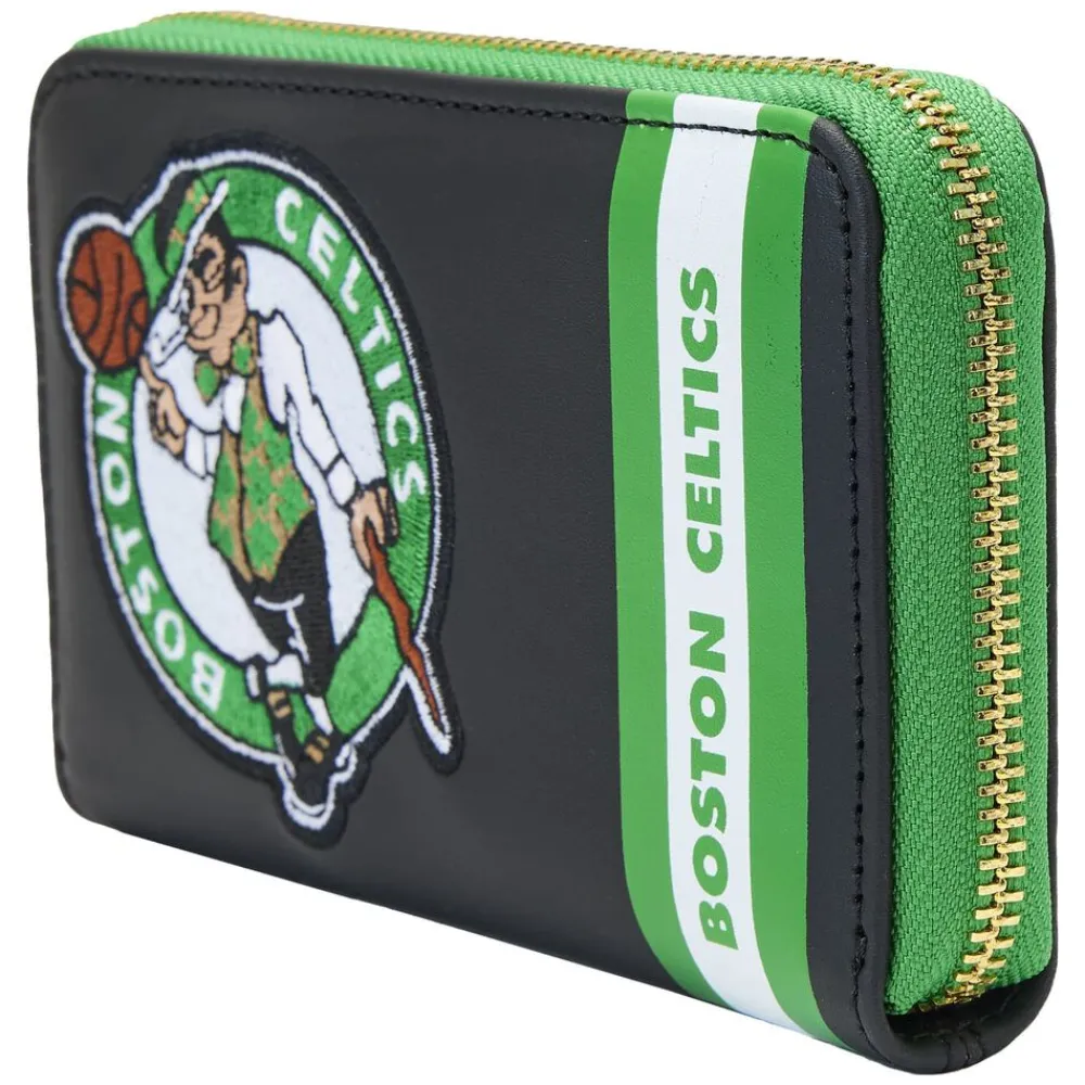 NBA Boston Celtics Patch Icons Zip Around Wallet Best