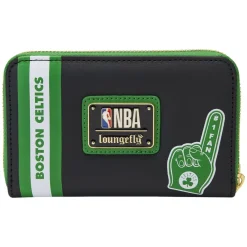 NBA Boston Celtics Patch Icons Zip Around Wallet Best