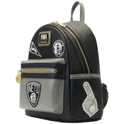 NBA Brooklyn Nets Patch Icons Mini Backpack Cheap