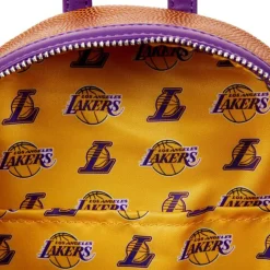 NBA Los Angeles Lakers Basketball Logo Mini Backpack Discount