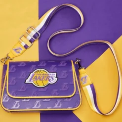 NBA Los Angeles Lakers Logo Crossbody Bag Hot