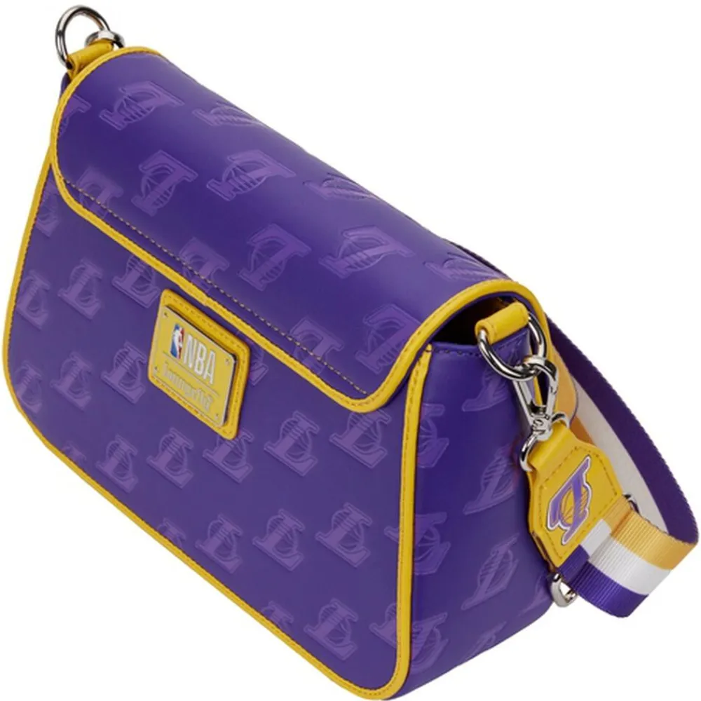 NBA Los Angeles Lakers Logo Crossbody Bag Hot