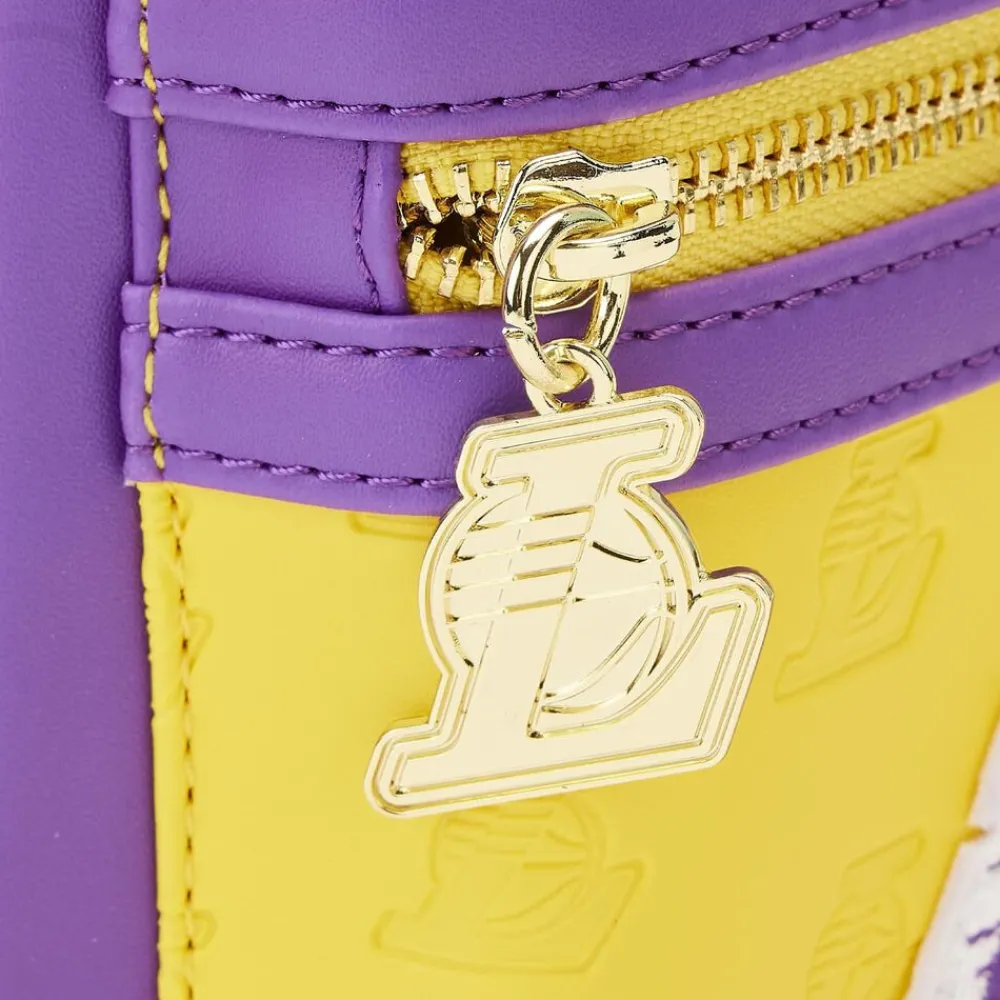 NBA Los Angeles Lakers Patch Icons Mini Backpack New