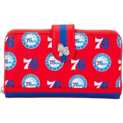 NBA Philadelphia 76Ers Logo Zip Around Wallet Best