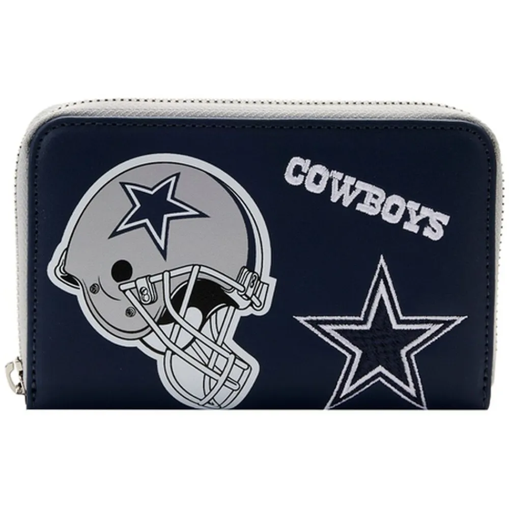 NFL Dallas Cowboys Patches Zip Around Wallet Hot