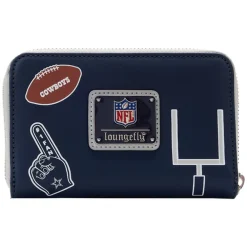 NFL Dallas Cowboys Patches Zip Around Wallet Hot