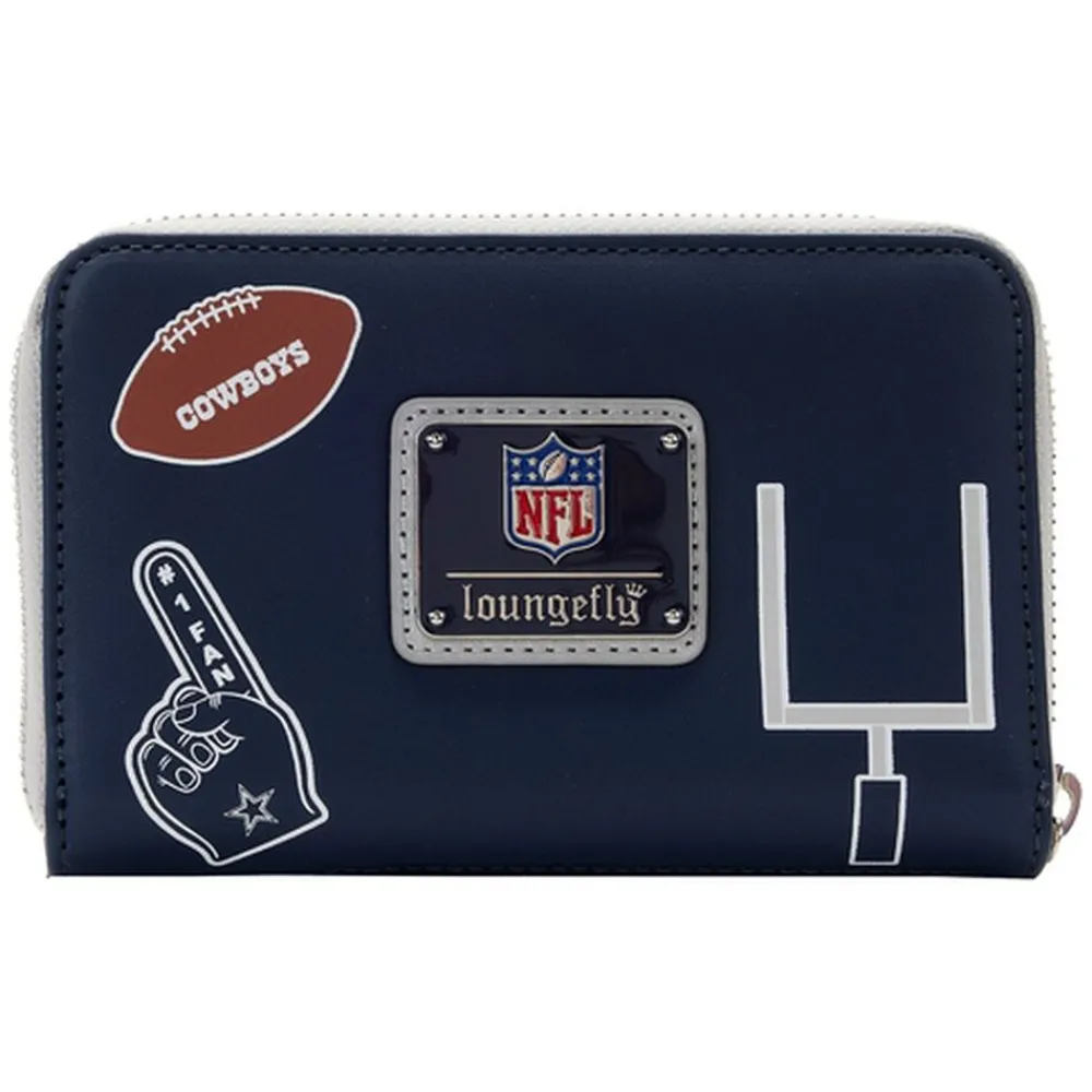 NFL Dallas Cowboys Patches Zip Around Wallet Hot