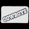 NFL Dallas Cowboys Sequin Zip Around Wallet Sale