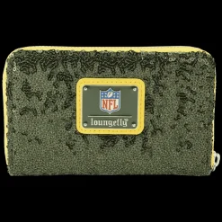NFL Green Bay Packers Sequin Zip Around Wallet Best Sale