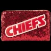 NFL Kansas City Chiefs Sequin Zip Around Wallet Best