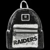 NFL Las Vegas Raiders Sequin Mini Backpack New