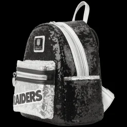 NFL Las Vegas Raiders Sequin Mini Backpack New