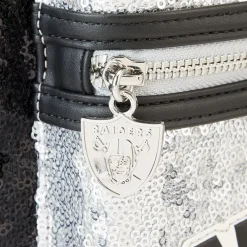NFL Las Vegas Raiders Sequin Mini Backpack New